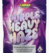 Purple Heavy Haze - 1g Premium Disposable (LMFAO)