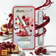 DomPen - 1g Live Resin AIO - Cherry Cheesecake