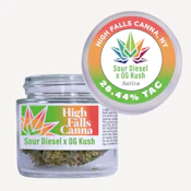 High Falls Canna - Sour Diesel x OG Kush - 3.5g - Flower
