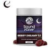 SoundView Berry Dreamy 1:1 CBN Gummies T93mg C97.8mg I 00254