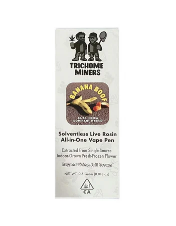Trichome Miners - Trichome Miners - AIO - Live Rosin - Supermon - 0.5G Main Image