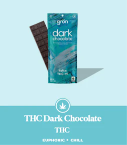 Grön | Dark Chocolate | Indica | 100mg