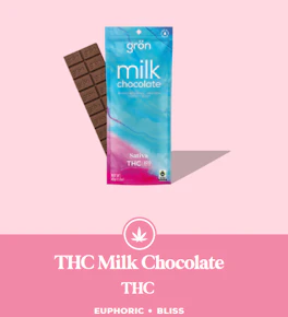 Grön | Milk Chocolate | Sativa | 100mg