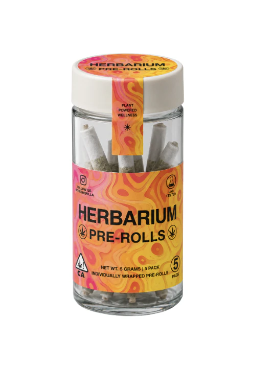 Herbarium - Herbarium | OG x Runtz | Indica 5 Kief Enhanced Premium Flower Pre-Rolls Main Image