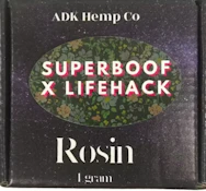 Superboof X Lifehack - 1G Live Rosin 510 Vape