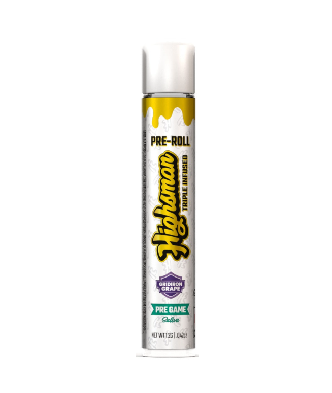 Gridiron Grape 1.2g Infused Preroll