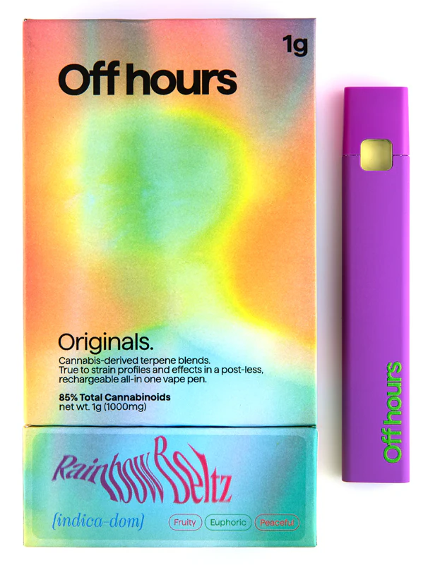 Off Hours - Off Hours | Disposable | AIO Vape - Rainbow Beltz | 1g Main Image