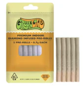 GREENLINE | SHAKE SHACK - INFUSED 5PK | PREROLL | 3.5G