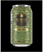 Harney Brothers Tangy Lime Sparkling Water Can 10mg