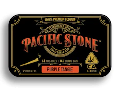 7g-14pk Pacific Stone Pre-rolls - Purple Tangie 22%