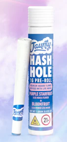 Jaunty | Preroll | Infused Hash Hole | Purple Starfruit | 1G