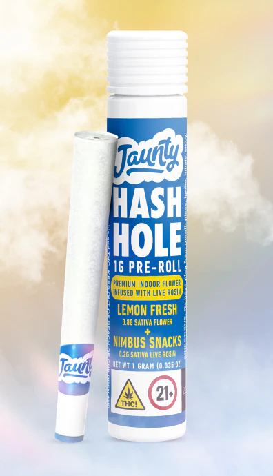 Jaunty - Jaunty | Preroll | Infused Hash Hole | Lemon Fresh | 1G Main Image
