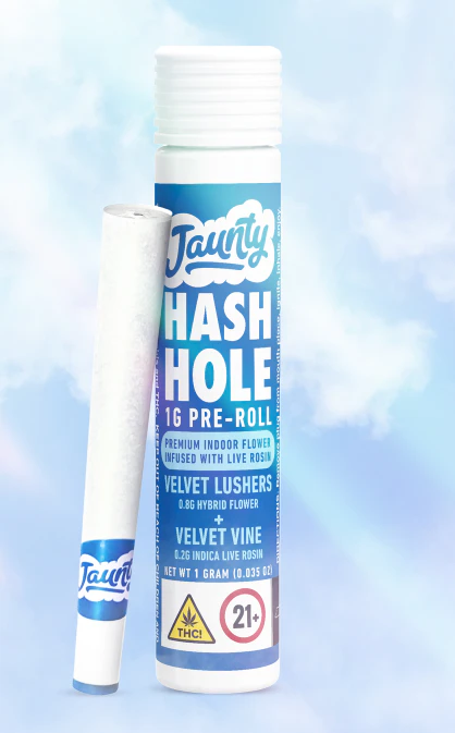 Jaunty - Jaunty | Preroll | Infused Hash Hole | Velvet Lushers | 1G Main Image