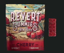 Cherry 100mg Gummy Brick - Hybrid | Revert