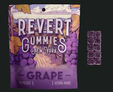Grape 100mg Gummy Brick - Hybrid | Revert