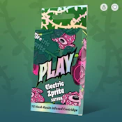 Play | (1G) Hash Infused Distillate Cart | Electric Zprite