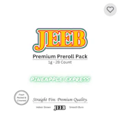 Jeeb | 28G Premium PR Pack | Pineapple Express