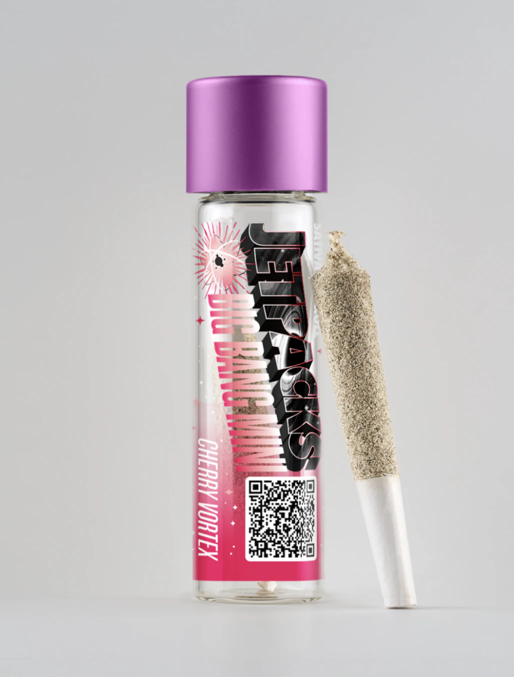 Jetpacks - Cherry Vortex Big Bang Mini infused pre-roll | .5g Main Image