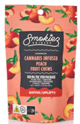 Peach 100mg Gummies - Sativa | Smokiez