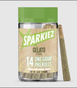 14pk Sparkiez Pre-Rolls - Gelato 21%