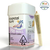 Coastal Sun Pre-rolls 10pk 3.5g - LA Kush Cake 26%