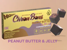 Highatus 100mg Peanut Butter and Jelly ChronBons 10pk