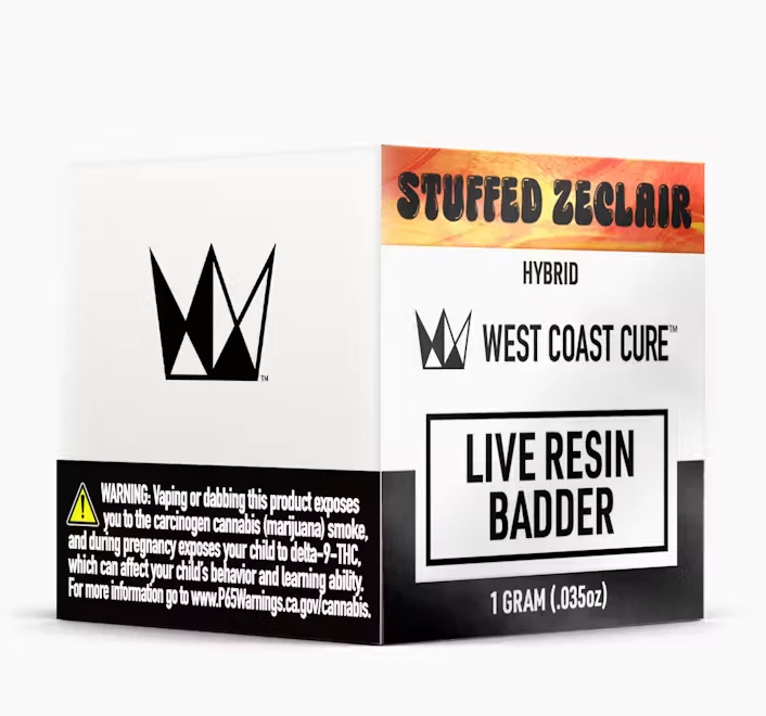 West Coast Cure - WCC 1g Live Resin Badder Chiquita Diesel (I) Main Image