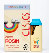 Rainbow Beltz - 1g Live Rosin Disposable (CLSICS)
