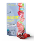 Strawberry - 1:1 THC:CBC Cannabis Infused Gummies (Dooziez)