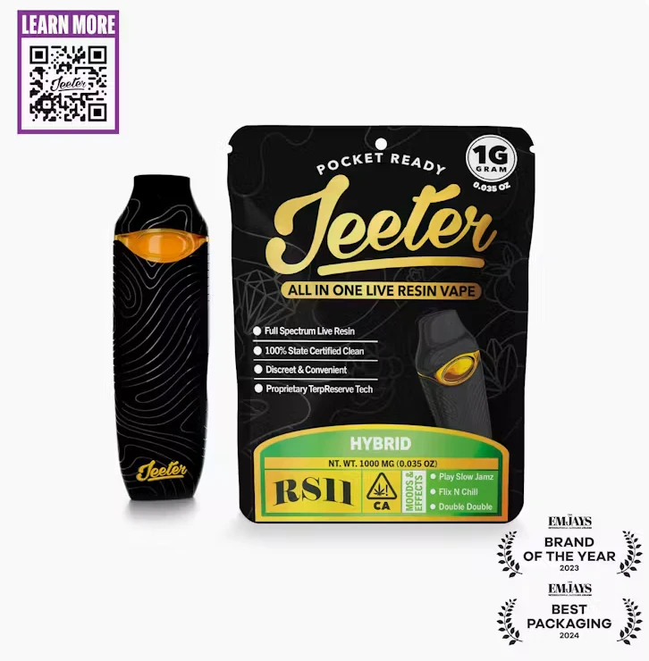 Jeeter - Jeeter AIO Live Resin 1G RS11 Main Image