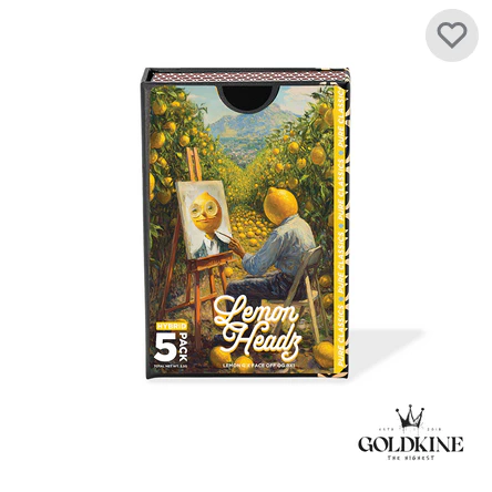 Goldkine - Goldkine | 5 Pack Prerolls | Lemon Headz Main Image