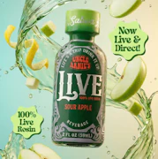 Unlce Arnies Live Rosin Shot 100mg Sour Apple