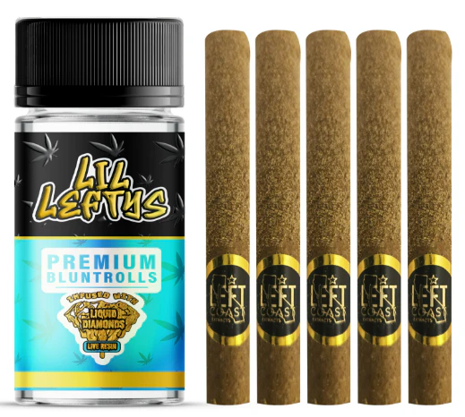 LEFT COAST - Left Coast - Lil Lefties - Monster Cookies - Infused Blunts - 5pk - 6.5g Main Image