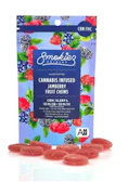 Jamberry 1:1 10pk Fruit Chews 100mg l Smokiez