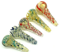 Twisted Glass Pipe
