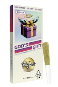 Fuzzies Delights 2.5g Pre-Roll 5PK Diamond Infused - God's Gift 43%