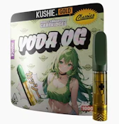 (2 FOR $30 MIX & MATCH) Yoda OG - 1g Cartridge (Kushie + Gold)