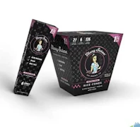 Blazy Susan - 6ct Ultra Thin Cones 1 1/4 - Black