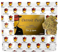 Detroit Purps 28g Flower - Indica l Pot & Head