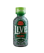 Sour Apple | 100mg | Live Resin Shot | Uncle Arnies