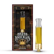 Pineapple Express 1g Live Resin Vape Cartridge - Hybrid | Brass Knuckles