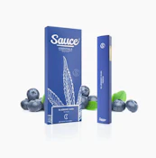 Sauce Blueberry Kush - 1.25G Live Resin Infused Vape (Indica)