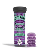 Kiva Lost Farms Live Resin Gummies Grape