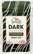 Dark Chocolate with Lions Mane - 50MG Chocolate Bar