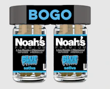 Noah's Premium BOGO - 5 Pack Diamond Infused Preroll Blue Poison  Sativa