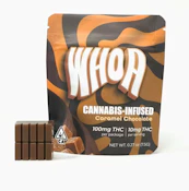 WHOA 100mg Caramel Chocolate Single Bite