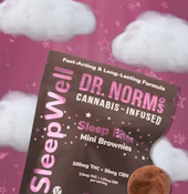 Dr. Norm's - 100mg Mini Sleep Brownies 2:1