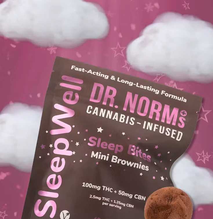 Dr. Norm's - Dr. Norm's - 100mg Mini Sleep Brownies 2:1 Main Image