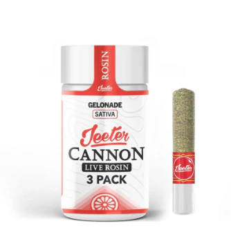 Jeeter - JEETER | GELONADE ROSIN CANNON - 3PK INFUSED | PREROLL | 1.5G Main Image