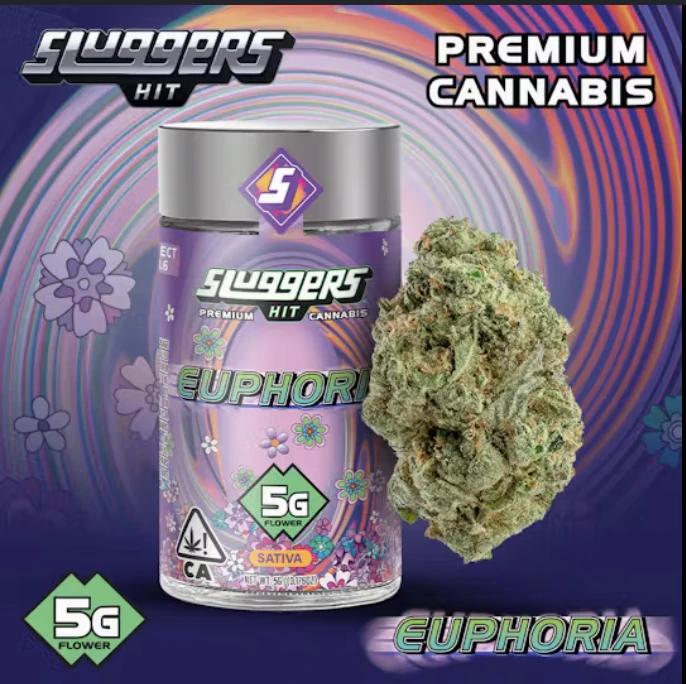 SLUGGERS HIT - 5g Sluggers Hit Flower - Euphoria 26% Main Image